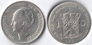 1931 1 Gulden NEDERLAND - WILHELMINA 1890-1948 ss